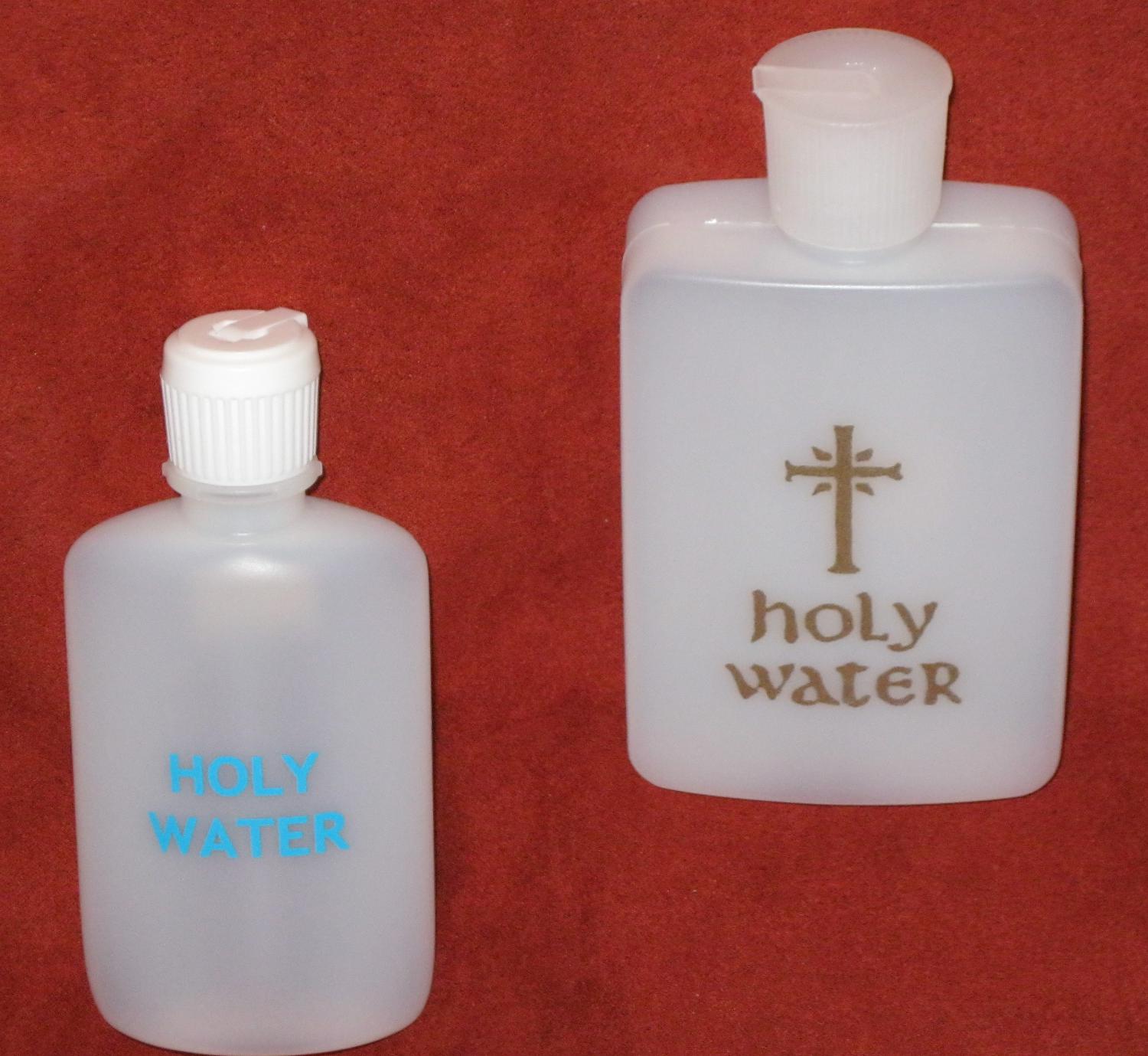 What is the difference between holy water and regular water Holy Water Fonts Assumptions