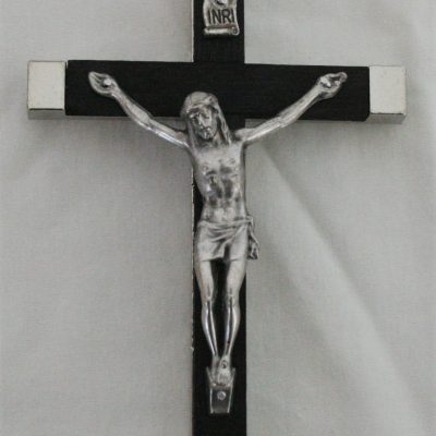 Traditional Black Crucifix