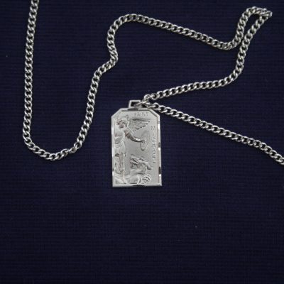 St. Michael Medal with 24" Chain