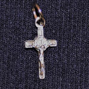 Miniature St. Benedict Medal Crucifix