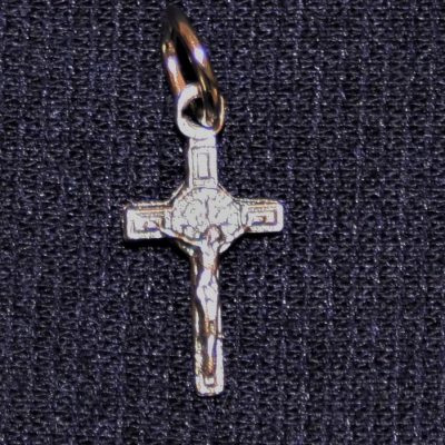Miniature St. Benedict Medal Crucifix