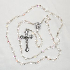 April Crystal Birthstone Rosary