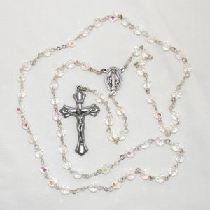 April Crystal Birthstone Rosary