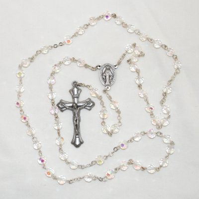 April Crystal Birthstone Rosary