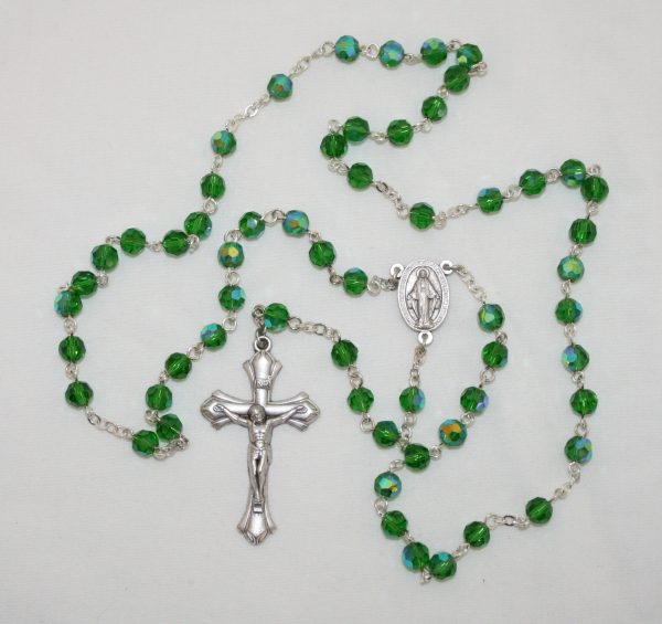 May Emerald Birthstone Rosary